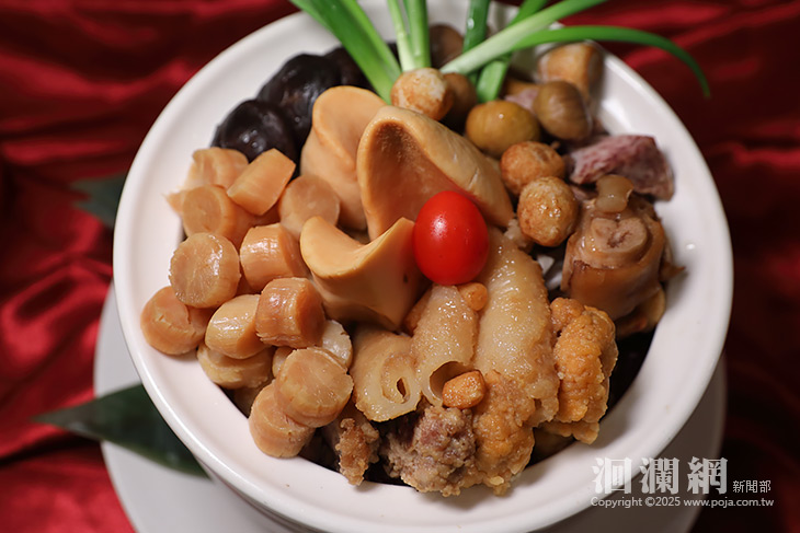 理想開運年菜開搶「理想嫩圓蹄」、「極品佛跳牆