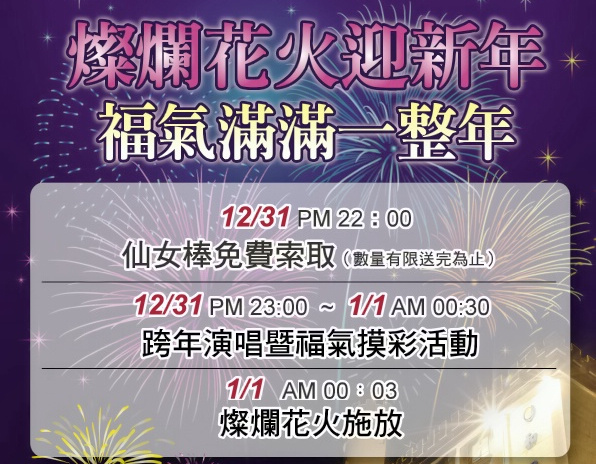 花蓮七星潭高空煙火秀