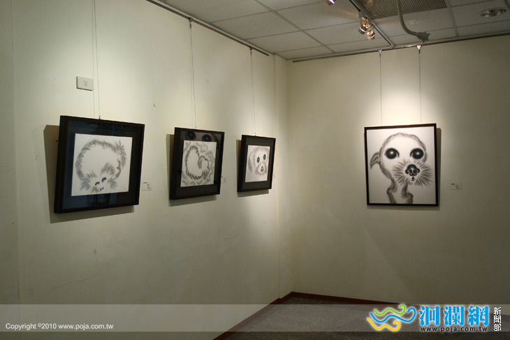 倪婉萍與陳秀楟水墨聯展