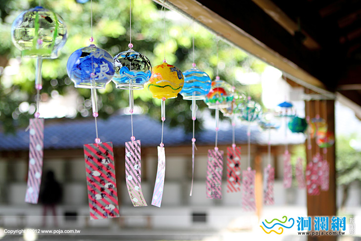 慶修院風鈴祭，傳送清涼感，祈求平安