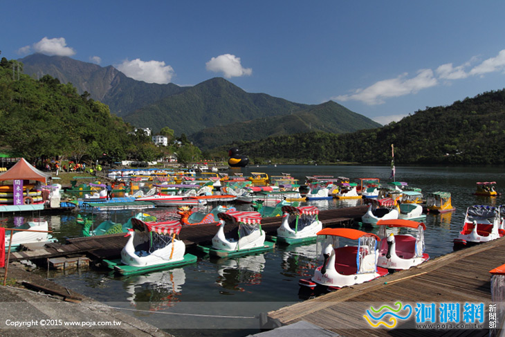 台灣自行車節騎趣花蓮玩明鯉魚潭登場