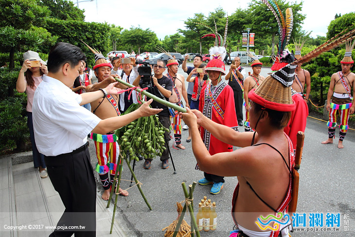 玉里聯合豐年節文化傳承暨捕魚祭，部落青年報信息