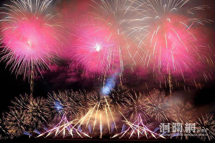 國慶煙火9/17東堤試放500枚搶先看!!!