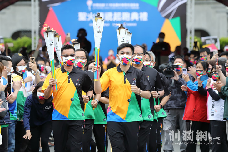 111年全中運聖火傳遞今起接力環台