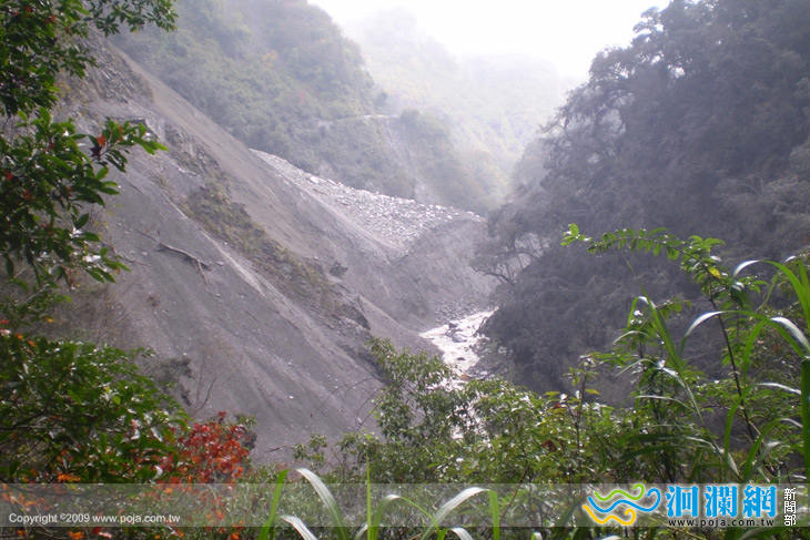 太魯閣梅園竹村堰塞湖 確認已潰流 無立即危險