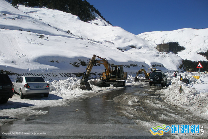 合歡山雪季交通疏導管制措施明天( 31)啟動