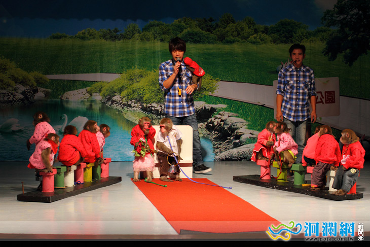 [影音]光隆博物館猴子軍團春節秀