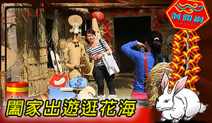 [影音]迎新春闔家出遊逛花海