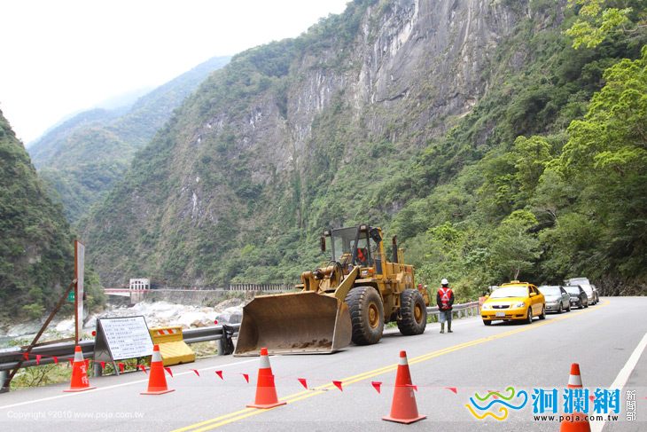 太魯閣步道6/13起分批進行刷坡工程