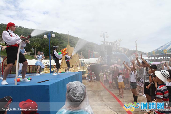 酷涼一夏，海洋水花派對清涼展開