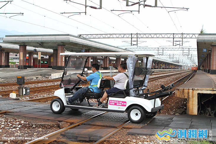 台鐵花蓮站首創，愛心服務車服務