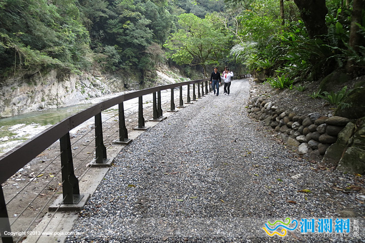 砂卡礑步道自2月8日上午9時起開放