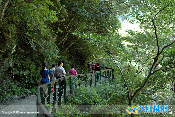 砂卡礑步道今起全線開放至三間屋