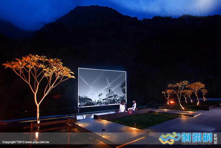 中秋假期到太魯閣晶英賞月、看電影、吃烤肉