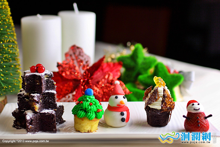 山林裡的繽紛聖誕饗宴