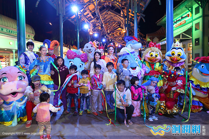 2015fun寒假海洋公園推出春節限定版夜間花車遊