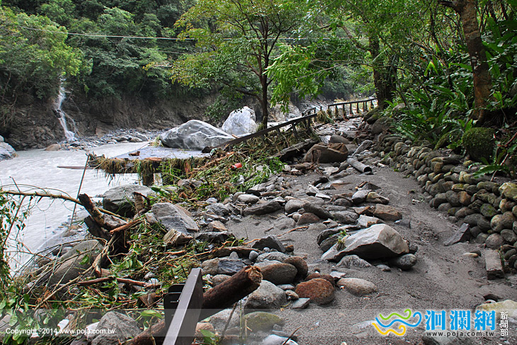 砂卡礑隧道及砂卡礑步道於8/3 9時開放