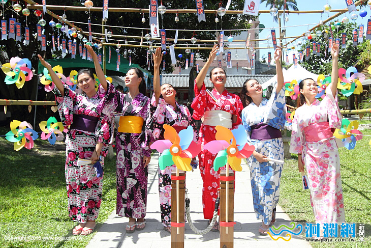 8/6納涼祭穿浴衣入場送江戶風鈴