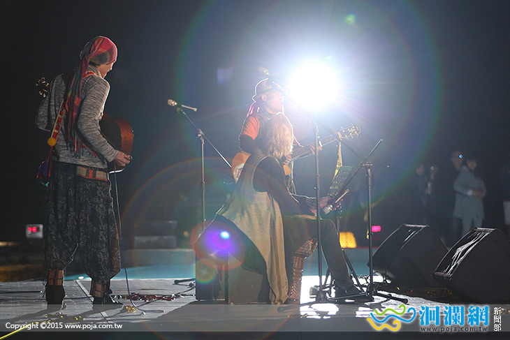 峽谷水上舞台，山中最High原民跨年演唱會