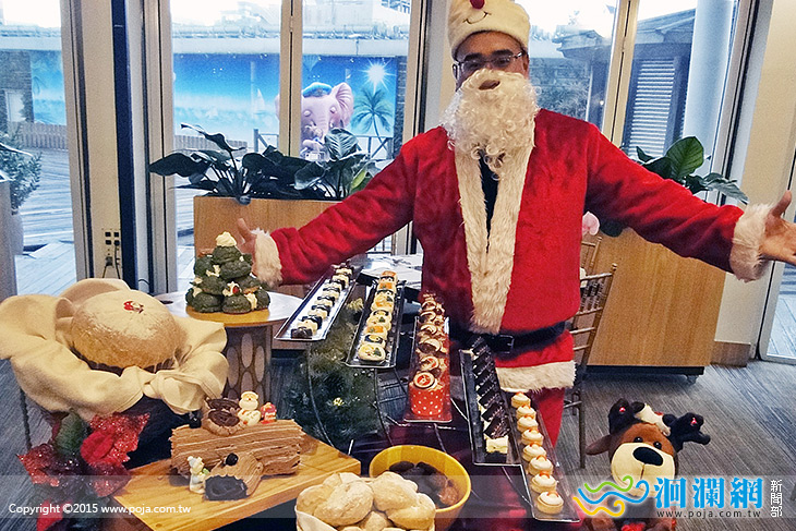 翰品聖誕自助饗宴與聖誕老人零距離