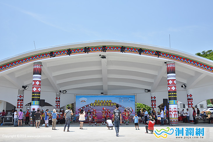 吉安鄉光華部落聚會所祈福揭牌典禮