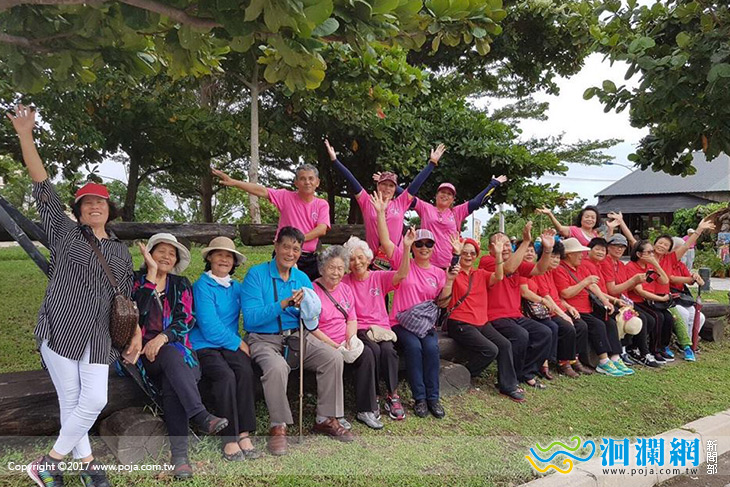 陽敬老之旅銀髮樂活列車，阿公阿嬤快樂出遊
