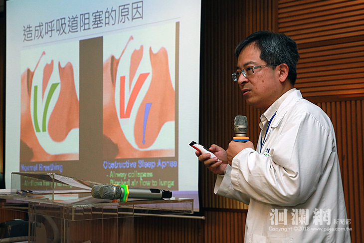 呼吸中止症作祟，正壓呼吸器助好眠