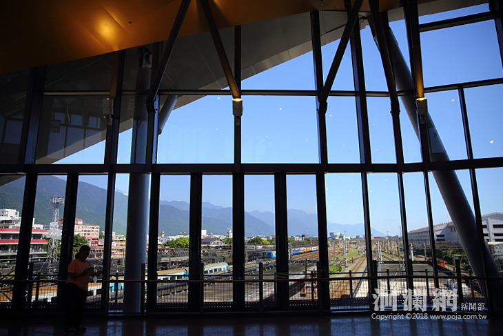 台鐵花蓮新站今天正式啟用