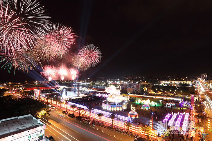 2019花蓮太平洋燈會登場，山豬造型主燈超可愛