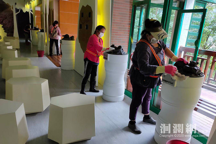 太管處加強清潔消毒，2月28日起簡報室暫停播放影