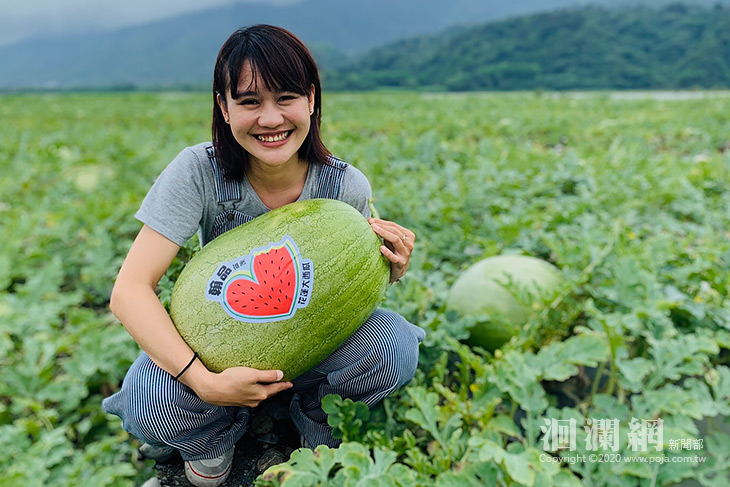 翰品花蓮挺瓜農，住房送花蓮大西瓜