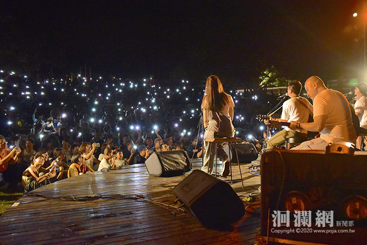 2020東海岸大地藝術節首場月光·海音樂會，萬人參