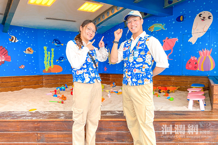 海洋公園首創 「海洋小兒托管班」服務人員化身