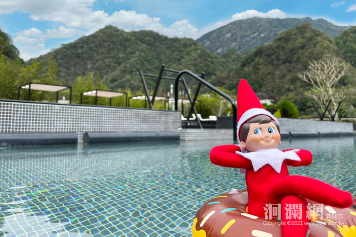 太魯閣晶英打造峽谷裡的「聖誕精靈城」