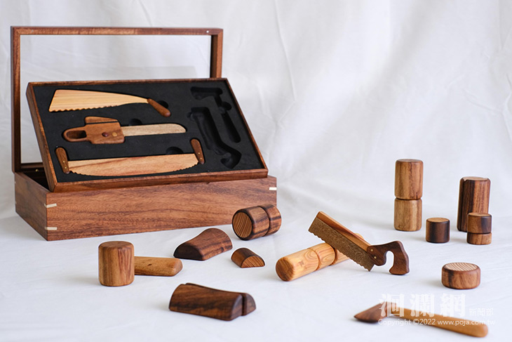 花揮材能國產木材設計賽得獎作品 228連假大農大