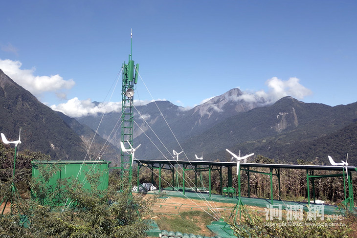 太魯閣大同大禮部落建置全國唯一風光互補供電基