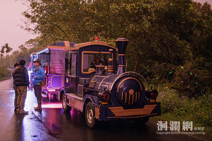 當小火車遇上螢光海 3/9大農大富浪漫登場