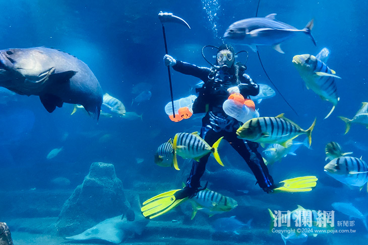 向英雄致敬!! 軍、警、消防弟兄 遠雄海洋公園享