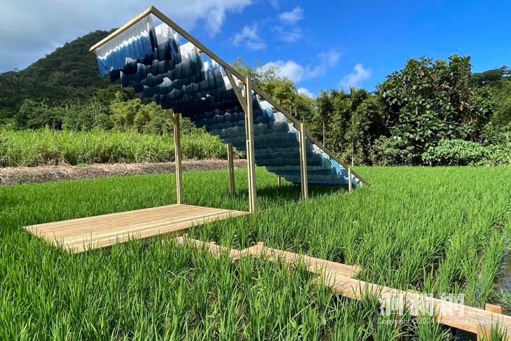 森川里海「銜接」藝術   展出豐濱部落人文地景