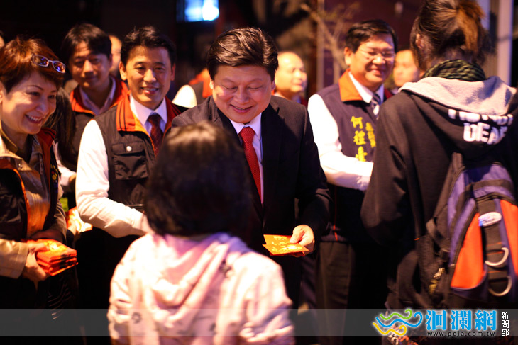 縣長發放福袋‏行程