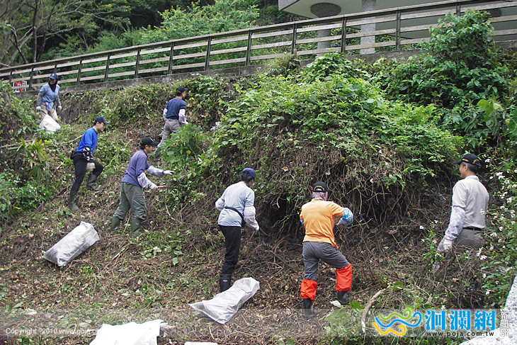 響應地球日綠行動太管處邀志工淨山、植樹、清除