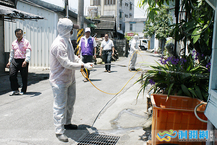 環境清潔動起來 全市消毒滅蚊媒
