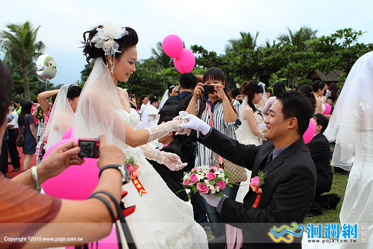 102年秋季集團婚禮60對明早開放報名
