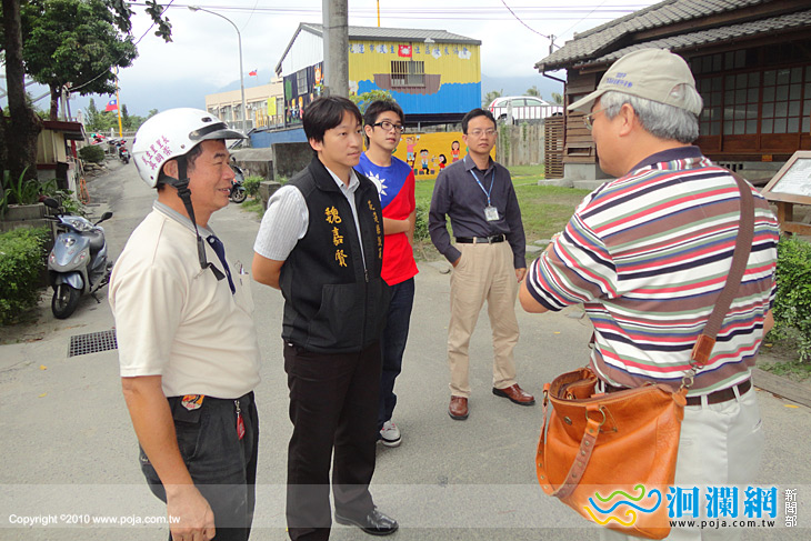 縣議員魏嘉賢盼將軍府電線地下化美化市容