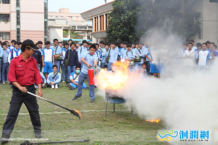 市公所防災宣導隊入校園  落實建立防災觀