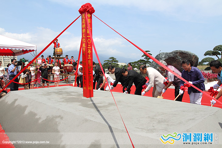 台開「花蓮娛樂文化展售中心」國際影城今動土