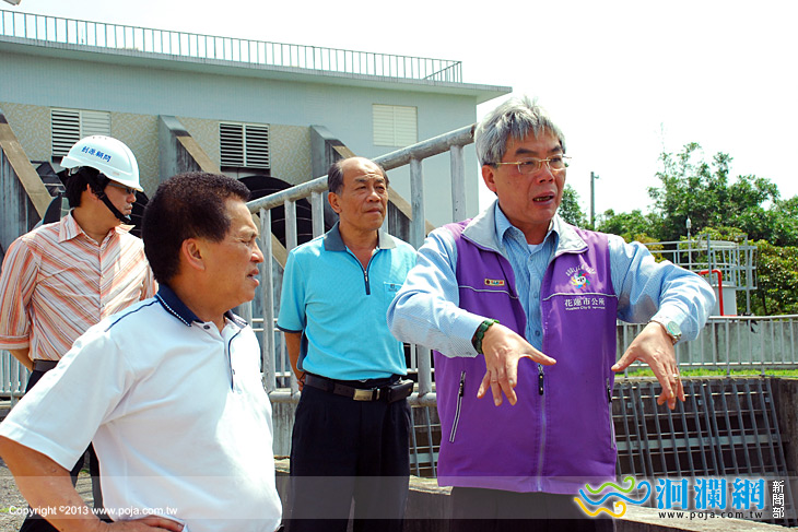 加強防汛準備 市公所進行抽水站及雨水下水道清