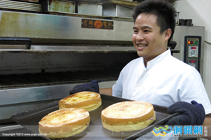 天臨食品母親節送50個焦糖手工蛋糕給獨居老婦人