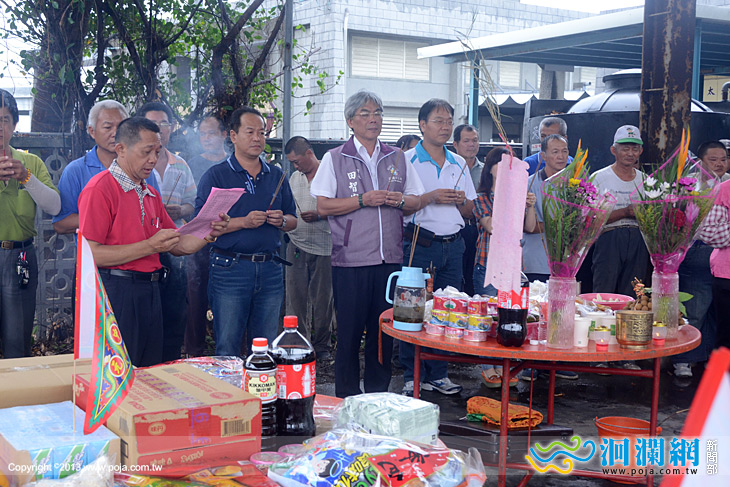 花蓮市清潔隊今普渡祈求工作平安