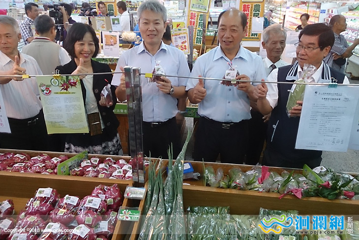 第一家農民直銷站花市農會新鮮開賣